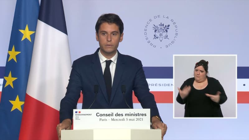 Covid-19: Gabriel Attal évoque "une amélioration nette de la situation sanitaire" en France