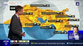 Météo Bouches-du-Rhône: encore quelques nuages ce vendredi, 24°C à Marseille