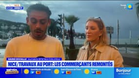 Nice: les travaux du port ont débuté, les commerçants remontés