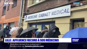 Lille: une affluence record à SOS Médecin