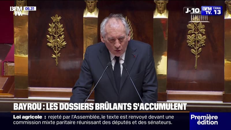 Colère des taxis, retraites, Bétharram, lutte contre le narcotrafic...Les dossiers brûlants s'accumulent sur le bureau de François Bayrou