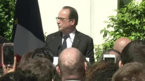 Hollande : "Je laisse la France dans un état bien meilleur que celui que j'ai trouvé"