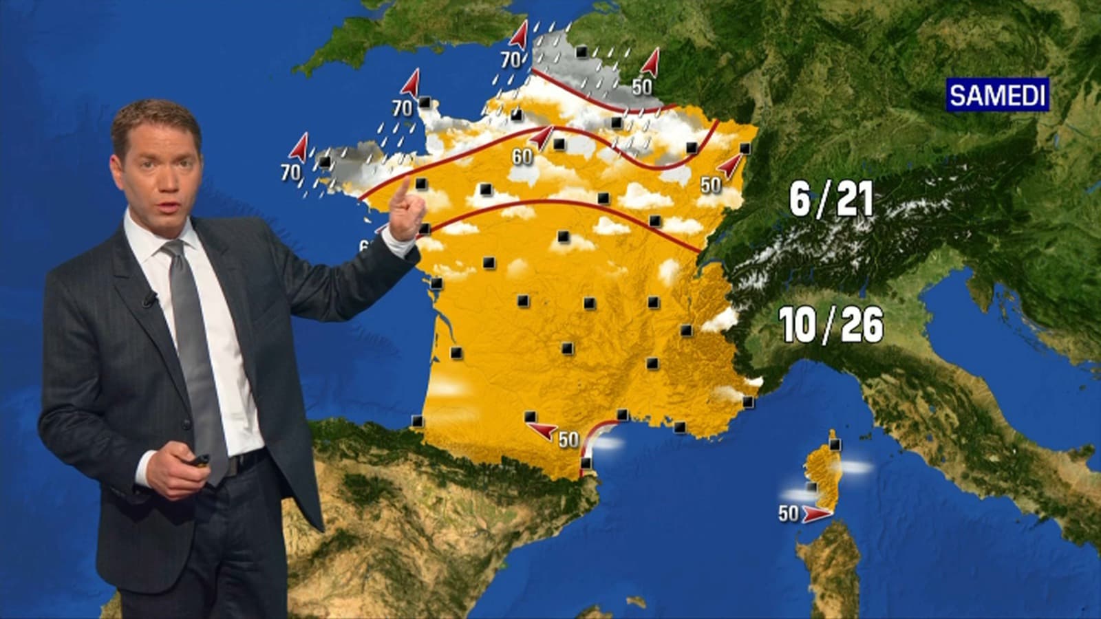 La météo de ce samedi La météo de ce samedi