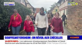 Un réveil au son des crécelles en ce vendredi saint à Souffelweyersheim