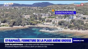 Saint-Raphaël: la baignade interdite sur la plage d'Arène-Grosse