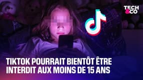 Tiktok pourrait bientôt être interdit aux moins de 15 ans