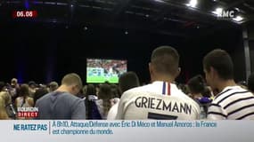 A Mâcon, chez Griezmann, la joie des supporters