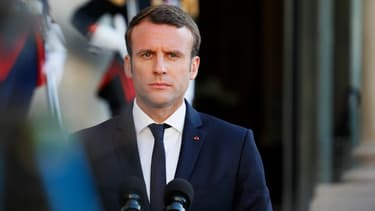 Emmanuel Macron à l'Elysée - Image d'illustration