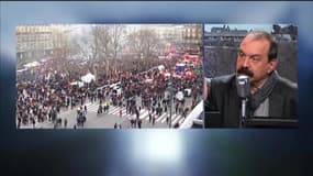 Philippe Martinez: "La mobilisation d'hier est une grande réussite"
