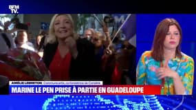 Marine Le Pen prise en partie en Guadeloupe - 27/03