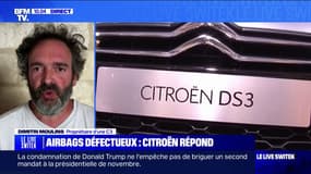 Ce propriétaire d'une C3 n'est "pas du tout convaincu" par les explications du patron de Citroën au sujet des airbags défectueux 