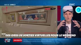 La chronique d'Anthony Morel : Des idées de sorties virtuelles pour le week-end - 13/11