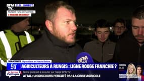 "On est arrivés aux portes de Rungis (...) On n'est pas peu fiers": Un agriculteur réagit après la levée de sa garde à vue pour "entrave à la circulation" près du marché international