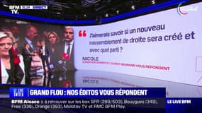 Est-ce qu'un rassemblement de droite sera créé et avec quel parti? Nos éditorialistes répondent à vos questions sur BFMTV 