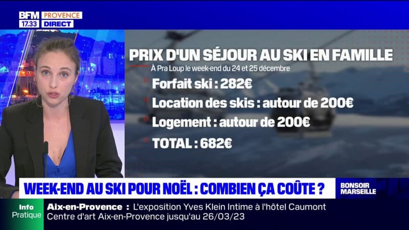 Noël: passer les fêtes de fin d'année au ski, combien ça coûte?