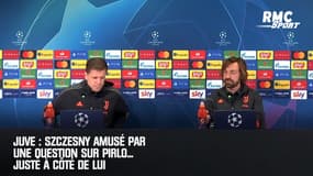 Juve : Szczesny amusé par une question sur Pirlo... juste à côté de lui