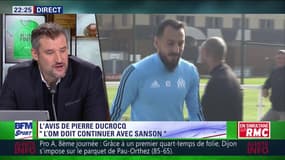 Ducrocq : "L’OM doit continuer avec Sanson"