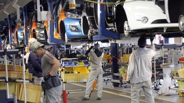 Les employés du site de PSA à Poissy développeront bientôt un nouveau modèle du groupe.