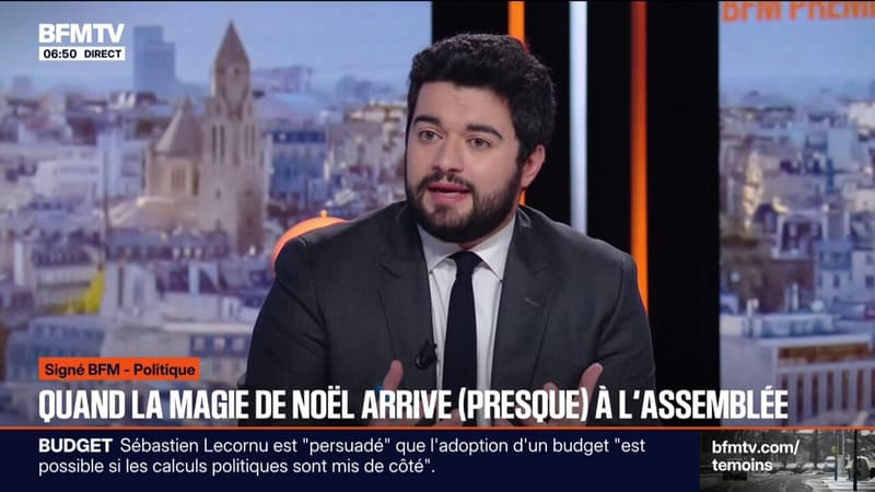 ÉDITO - Quand la magie de Noël s’invite (presque) à l’Assemblée nationale