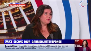 Raquel Garrido: "Je me désiste car je n'ai pas de principe à géométrie variable"