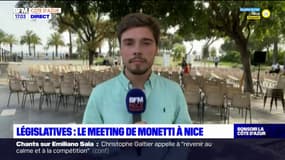 Législatives à Nice: lancement de campagne pour le candidat Renaissance Graig Monetti