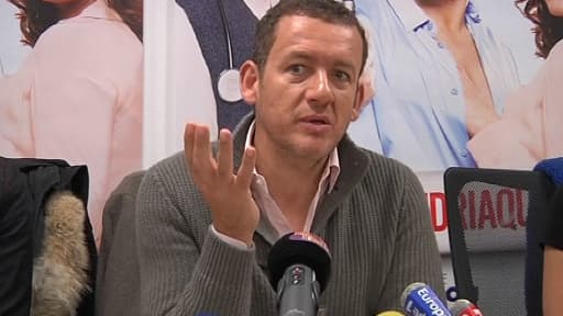 Dany Boon en janvier 2014 lors de la promotion de l'un ses films