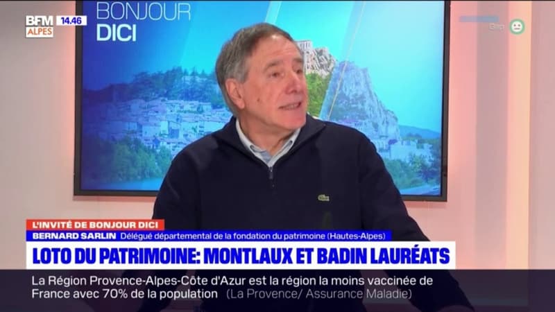 Hautes-Alpes: Montlaux et Badin lauréats du loto du patrimoine