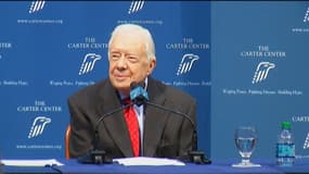 Jimmy Carter a affiché une grande sérénité en annonçant qu'il allait être soigné pour des tumeurs cancéreuses au cerveau.