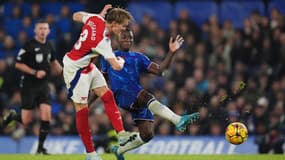 Martin Odegaard lors de Chelsea-Arsenal en novembre 2024