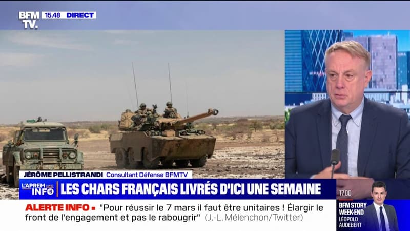 Des chars français seront livrés à l'Ukraine d'ici une semaine, annonce le ministère des Armées