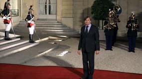 Daniel Rondeau à l'Élysée le 25 septembre 2017.