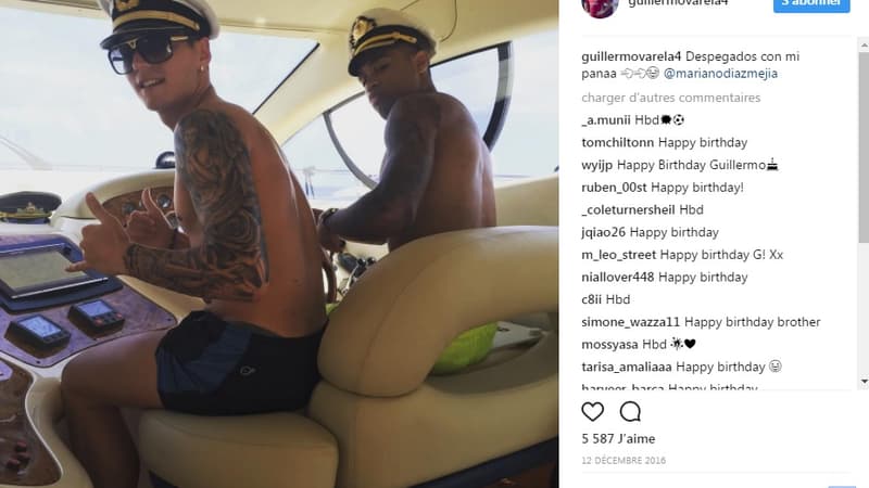 Guillermo Varela avait déjà un bras tatoué