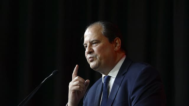 Jean-Christophe Cambadélis, premier secrétaire du PS, le 11 avril 2015