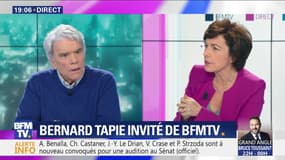 Bernard Tapie face à Ruth Elkrief