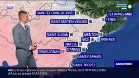 Météo Côte d'Azur: un lundi ensoleillé, 15°C à Nice