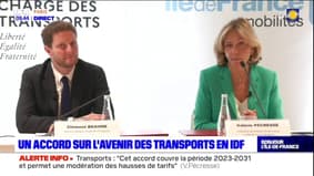 Avenir des transports en Île-de-France: Valérie Pécresse appelle à "une augmentation de la contribution des collectivités" 