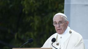 Le Pape François lors d'un discours à Washington, le 23 septembre 2015.