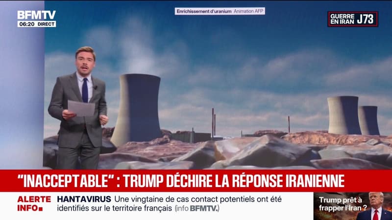 Réouverture par étape du détroit d'Ormuz, dilution d'une partie de son uranium... Pourquoi Donald Trump a refusé la proposition iranienne pour mettre fin au conflit au Moyen-Orient