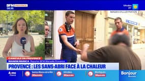 Provence : les sans-abri face à la chaleur 