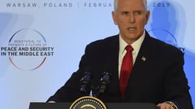 "Le temps est venu pour nos partenaires européens de se retirer de l'accord sur le nucléaire iranien et de se joindre à nous ", a déclaré Mike Pence, le vice-président américain