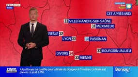 Météo Rhône: une fin de semaine ensoleillée et particulièrement chaude, il fera jusqu'à 33°C à Lyon