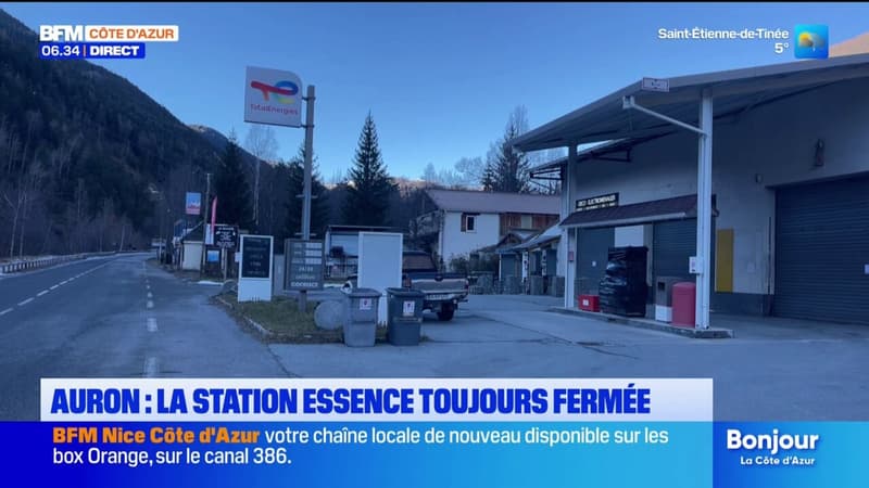 Saint-Étienne-de-Tinée: la station essence toujours fermée, un désagrément pour les habitants de la vallée et les vacanciers d'Auron