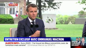 Emmanuel Macron: "Didier Deschamps est un immense sélectionneur"