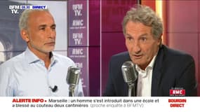  Avant de commencer l'interview, Jean-Jacques Bourdin met les choses au clair.