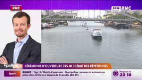Cérémonie d'ouverture des JO : début des répétitions