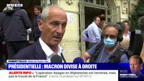 2022: Hubert Falco se positionne derrière Emmanuel Macron