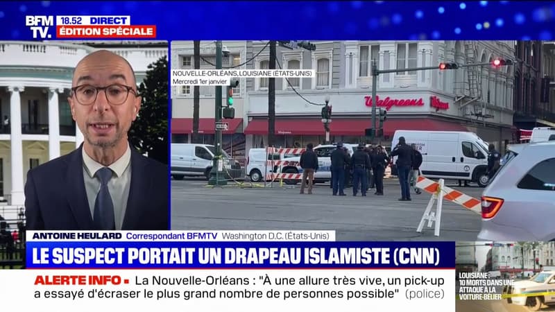 Attaque à la Nouvelle-Orléans: un drapeau de Daesh retrouvé dans le véhicule du suspect selon CNN