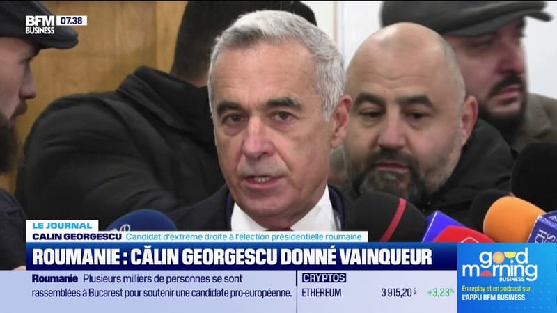 Présidentielle en Roumanie: Clin Georgescu donné vainqueur selon les sondages