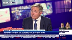Martin Vial (APE): "Cette crise a frappé l'économie et ensuite les valeurs boursières. Les pertes du portefeuille coté de l'Etat sont de l'ordre de 22%. Ce portefeuille vaut aujourd'hui 52 milliards d'euros"