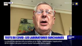 Covid-19: les laboratoires sont "débordés", alerte le vice-président du syndicat des biologistes
